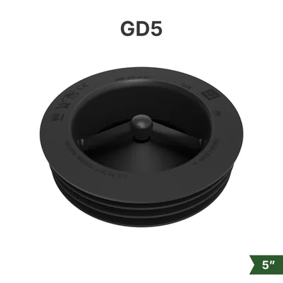 Sello sin agua Green Drain GD5 para drenajes de piso de 5"