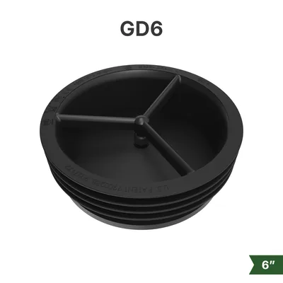 Sello sin agua Green Drain GD6 para drenajes industriales de 6"