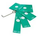 Green Drain Measuring Tool Keychain